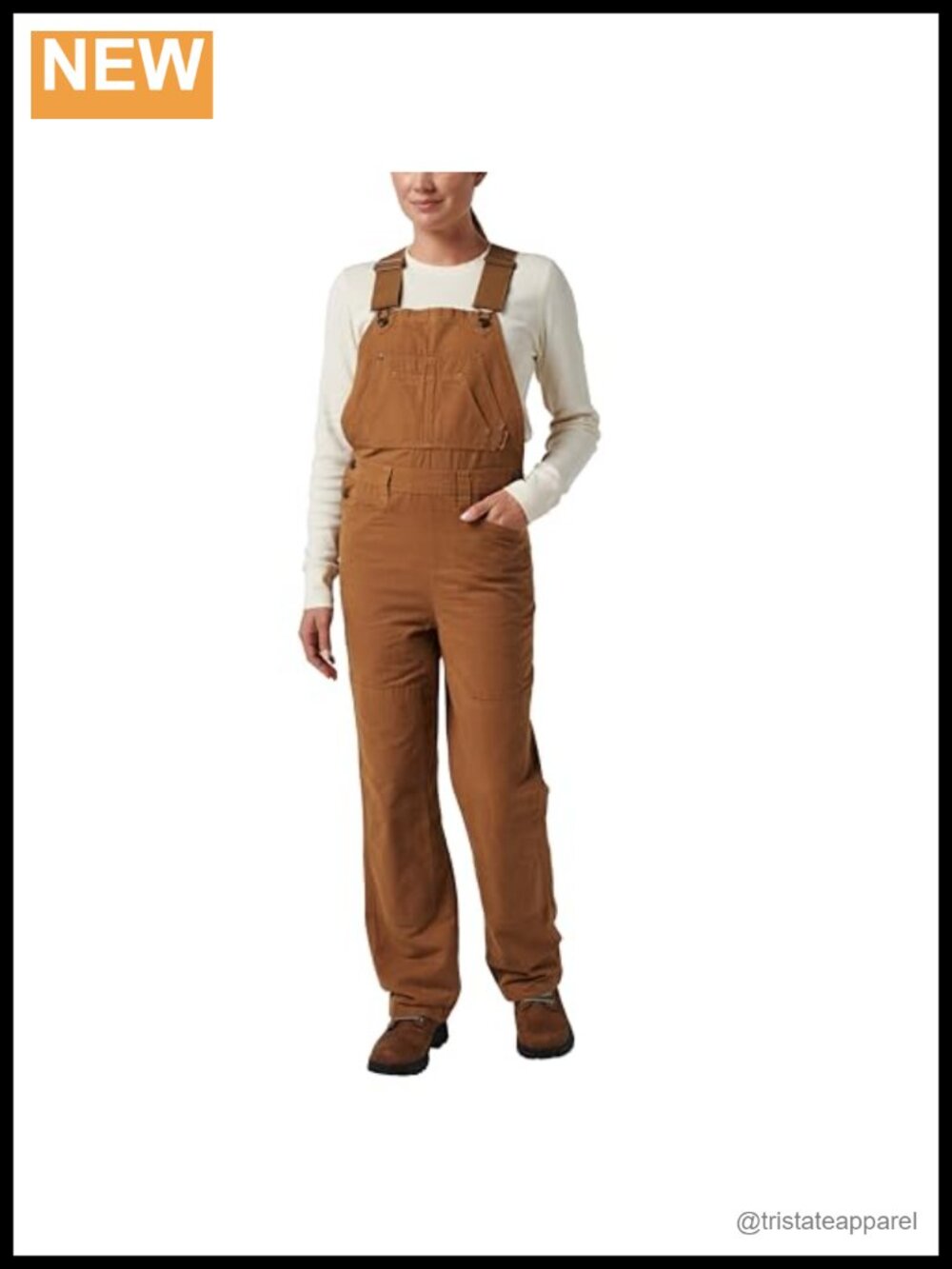 Lucky Brand Women's Broken Canvas Work Overalls Adjustable Straps